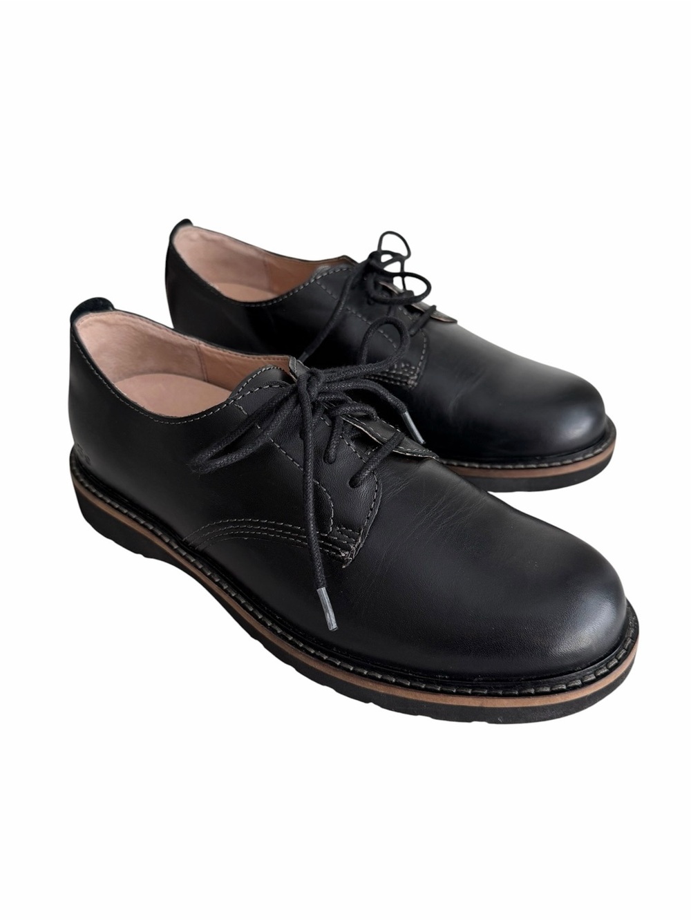 Taos Work It Shoes Black Size 9.5 Oxfords Lace-Up